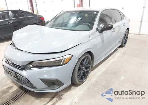 2024 Honda Civic Sport из США, поврежденный, VIN 2HGFE2F57RH572784